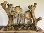 bronzen beeld, Ophalen