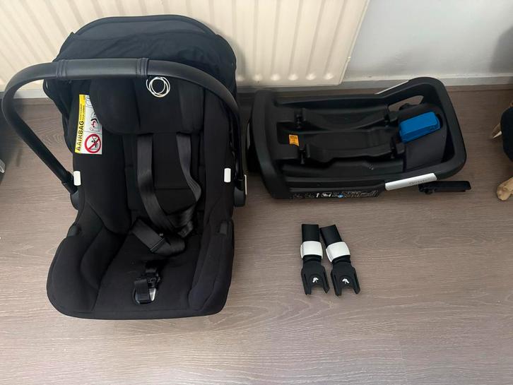 Bugaboo Turtle Air by Nuna incl. Isofix & Maxi Cosi Adapters, Kinderen en Baby's, Autostoeltjes, Zo goed als nieuw, Overige merken