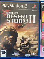 Conflict Desert Storm II - PlayStation 2, Overige merken, Gebruikt, Gelijkstroom of Wisselstroom, Overige typen