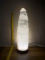 Seleniet Toren met Lamp - 35cm, Ophalen of Verzenden, Nieuw, Overige materialen, Minder dan 100 cm