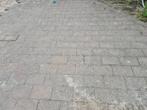 Sierbestrating getrommeld 4cm dik 30x15cm  ongeveer80m2, Tuin en Terras, Ophalen, Gebruikt, Overige typen, 10 m² of meer