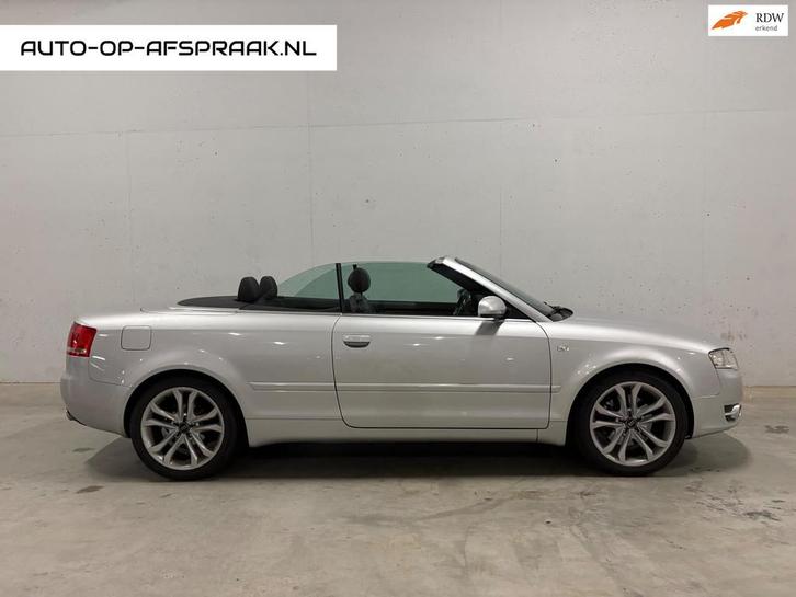 Audi A4 Cabriolet 1.8 Turbo S-Line Leer Clima Navi Cruise PD, Auto's, Audi, Bedrijf, Te koop, A4, Airbags, Airconditioning, Boordcomputer