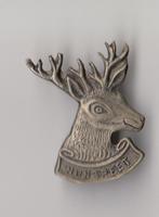 Nunspeet Hert broche, Verzamelen, Speldjes, Pins en Buttons, Gebruikt, Niet vindbaar, Niet vindbaar, Speldje of Pin