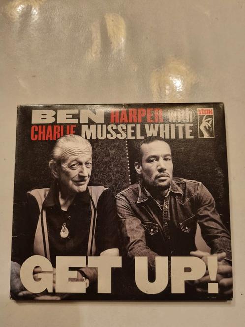 Ben Harper & Charlie Mussel White - Get up! Cd. 2013, Cd's en Dvd's, Cd's | Jazz en Blues, Gebruikt, Jazz, 1980 tot heden, Ophalen of Verzenden