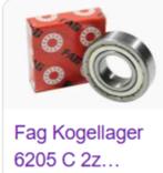 kogellagers € 4,95  / stuks   actie  op = op vadouden vado, Ophalen, Nieuw