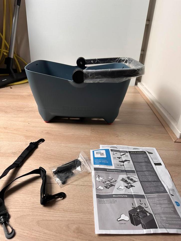 Basil Buddy Hondenfietsmand – MIK – Blauw, Dieren en Toebehoren, Honden-accessoires, Nieuw, Ophalen of Verzenden