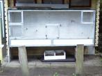 Te koop;Kleine voliere met aluminium front., Dieren en Toebehoren, Vogels | Hokken en Kooien, Ophalen of Verzenden, Zo goed als nieuw