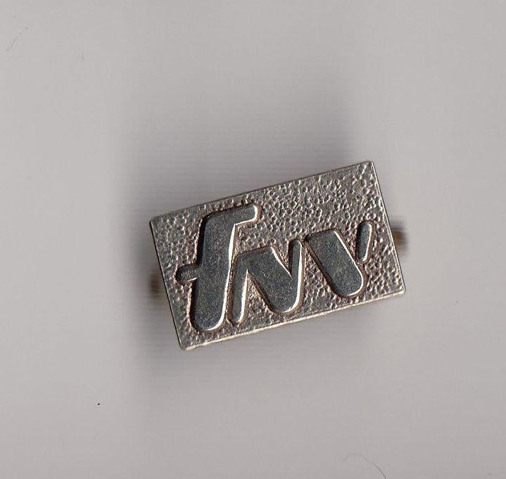FNV Vakbond broche, Verzamelen, Speldjes, Pins en Buttons, Gebruikt, Speldje of Pin, Overige onderwerpen, Ophalen of Verzenden