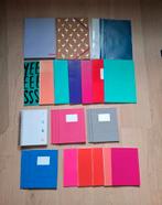 Bundel met schriften, mapjes en schrijfblokken, Diversen, Ophalen of Verzenden