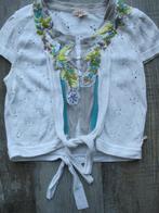 Didi vest wit broderie maat XS vestje, Wit, Didi, Ophalen of Verzenden, Zo goed als nieuw