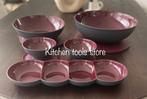 Tupperware Limited Edition Allegra kom set Merlot Antraciet, Ophalen of Verzenden, Nieuw
