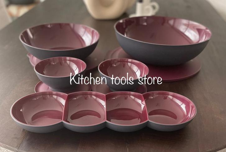 Tupperware Limited Edition Allegra kommen set serveerschaal, Huis en Inrichting, Keuken | Tupperware, Nieuw, Ophalen of Verzenden