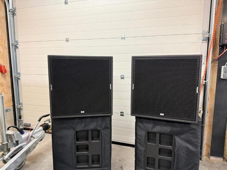 KS Audio C1214 hoorngeladen top speakers, Audio, Tv en Foto, Professionele Audio-, Tv- en Video-apparatuur, Gebruikt, Audio, Ophalen