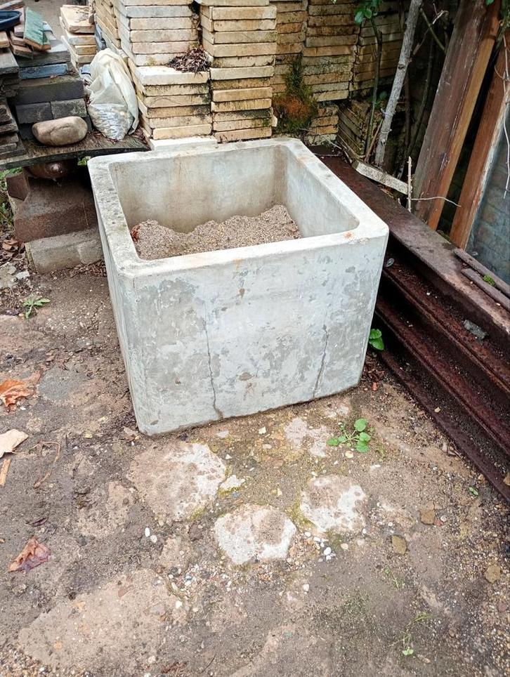 Oude pekelbak, Tuin en Terras, Bloembakken en Plantenbakken, Gebruikt, Ophalen
