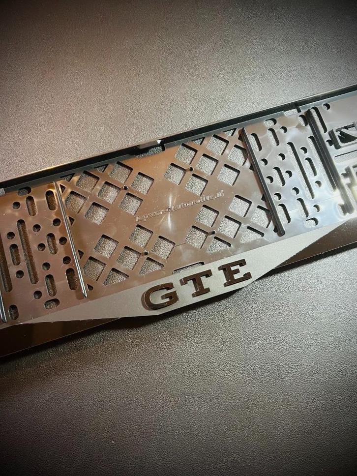 VW GTE : Kentekenplaat Houder (custom made), Auto diversen, Auto-accessoires, Nieuw, Ophalen of Verzenden
