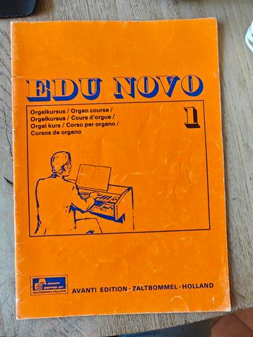Edu Novo Orgelkursus Boekje beschikbaar voor biedingen
