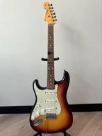 Linkshandige Road-worn Fender USA Stratocaster, Muziek en Instrumenten, Solid body, Gebruikt, Ophalen of Verzenden, Fender