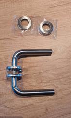 Grote set Deurkrukken rvs en toilet beslag, Ophalen, Nieuw, Rvs, Kraan