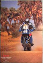 Poster 1997 Stéphane Peterhansel op Yamaha Dakar Rally, Ophalen of Verzenden, Zo goed als nieuw, Motoren