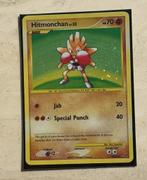Hitmonchan lv. 33 - Platinum - 129/127 - Pokémon, Ophalen of Verzenden, Zo goed als nieuw, Losse kaart