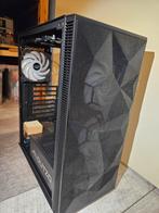 DUTZO PC Behuizing met 6 120mm RGB fans, Computers en Software, Computerbehuizingen, Ophalen of Verzenden, Zo goed als nieuw