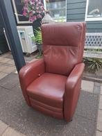 Mooie Leren Fauteuil, Huis en Inrichting, Fauteuils, Ophalen, Gebruikt, Minder dan 75 cm, 50 tot 75 cm