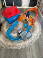 Hot wheels racebaan schorpioen met monster trucks en extras, Ophalen of Verzenden