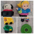 Little People Fisher Price: tractor, bus, meisje, hond, gras, Ophalen of Verzenden, Zo goed als nieuw