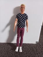 Ken pop met gestippeld shirt, Ophalen of Verzenden, Zo goed als nieuw, Barbie