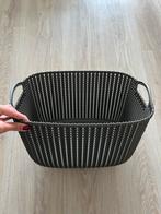 Curver Grey Knit Basket With Handles 19L, Ophalen, Kunststof, Mand, Zo goed als nieuw