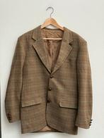 Beige blazer van wol en kasjmier, meerkleurige ruit, maat L, Kleding | Heren, Kostuums en Colberts, Ophalen of Verzenden, Zo goed als nieuw