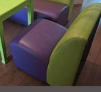 Retro Fauteuil Skai leer! Vintage! 50's 60's 70's 80's!, Ophalen, Gebruikt, Eenpersoons, Minder dan 75 cm