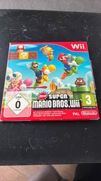 New super mario bros, Spelcomputers en Games, Games | Nintendo Wii, Ophalen of Verzenden, Zo goed als nieuw, Platform, 3 spelers of meer