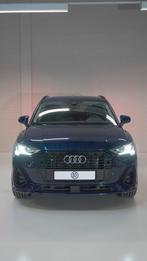 Audi Q3 45 TFSI e S-Line 2022 pano/Led/cam/Hybride, Zwart, 4 cilinders, Blauw, Bedrijf