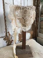Tule Bonnet/Bonnet/pop/Antiek kanten Bonnet, Ophalen of Verzenden