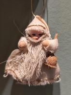 Oude hanger kerstbal kerstvrouw met houten bel kerst, Diversen, Kerst, Ophalen