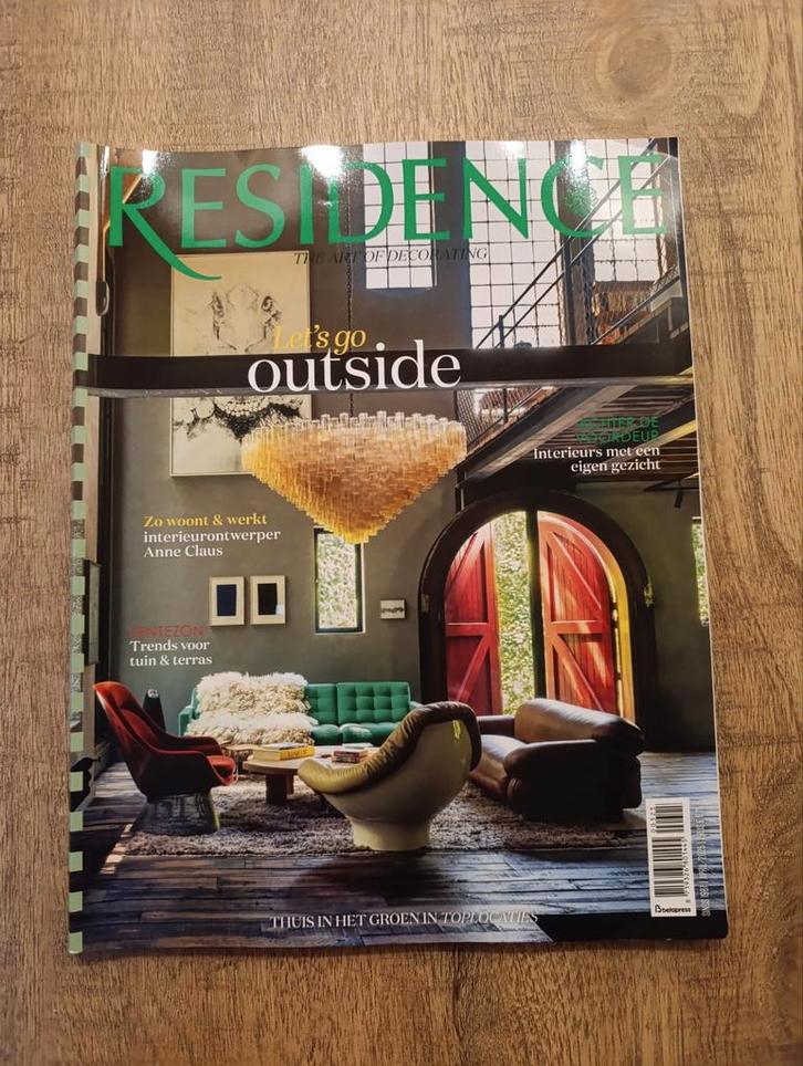 Residence Magazine - Interieur & Design, Boeken, Tijdschriften en Kranten, Zo goed als nieuw, Glossy, Ophalen of Verzenden