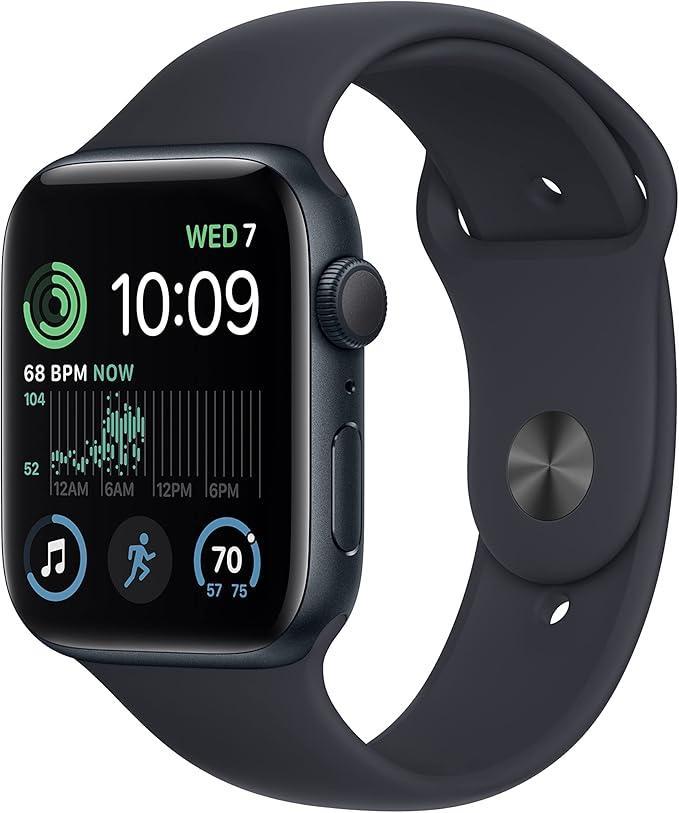 Apple Watch SE GPS 44 mm Aluminium Midnight, Sieraden, Tassen en Uiterlijk, Smartwatches