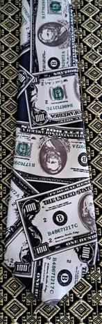 Amerikaanse Dollars stropdas 100 dollar biljet, Ophalen of Verzenden, Nieuw