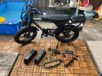 Fatebike C80 dubbele accu kleur zwart, Fietsen en Brommers, Brommers | Tomos, Ophalen of Verzenden, Zo goed als nieuw, Overige modellen