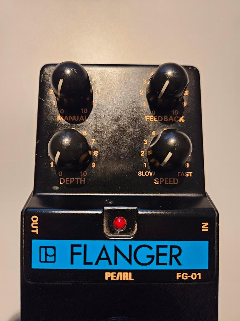 PEARL FLANGER FG-01 ビンテージ】PEARL FG-01 フランジャー Pearl FG