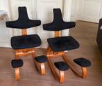 Stokke Varier bureaustoel thatsit ergonomische stoel zwart, Huis en Inrichting, Bureaustoelen, Ophalen, Zo goed als nieuw, Zwart