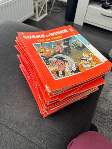 Diverse stripboeken van Suske en Wiske en meer beschikbaar voor biedingen