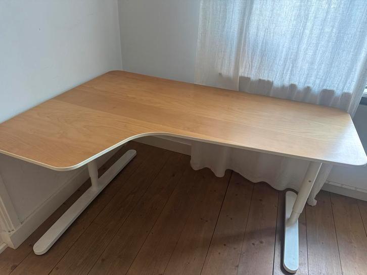 Ikea Bekant bureau met ladeblok, Huis en Inrichting, Bureaus, Gebruikt, Ophalen