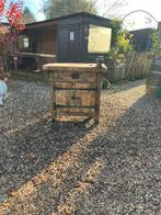 Oude werkbank, Doe-het-zelf en Verbouw, Werkbanken, Ophalen, Gebruikt, Bankschroef