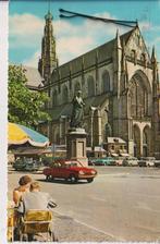 Haarlem, Grote Kerk met auto's Ford Taunus P3, Fiat Multipla, Ophalen of Verzenden, 1960 tot 1980, Gelopen, Noord-Holland