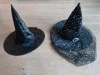 Heksen hoed Halloween, Ophalen of Verzenden, Zo goed als nieuw, Hoed of Pruik, Halloween of Griezel