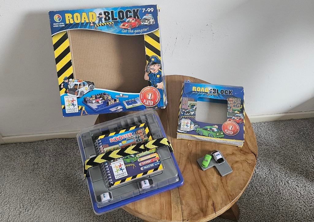 Road Block Smart Games Puzzelspel, Ophalen, Een of twee spelers, Zo goed als nieuw, Smart Games