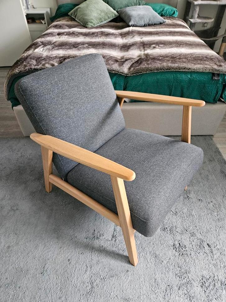 EKENÄSET fauteuil van ikea, Huis en Inrichting, Fauteuils, Zo goed als nieuw, 50 tot 75 cm, 75 tot 100 cm, Ophalen