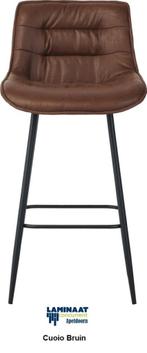 Bar Kruk Cuoio - Microfiber €54,95p/st. incl.btw , Huis en Inrichting, Nieuw, Ophalen of Verzenden, Vijf, Zes of meer stoelen